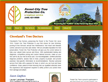 Tablet Screenshot of forestcitytree.com